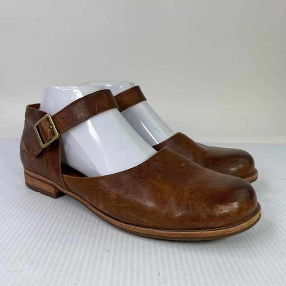 KorkEase Shoes Kork Ease Bellota Brown Leather Mary Jane Shoes Us